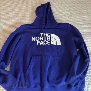 The North Face Men's Dark Purple Hoodie Sweater